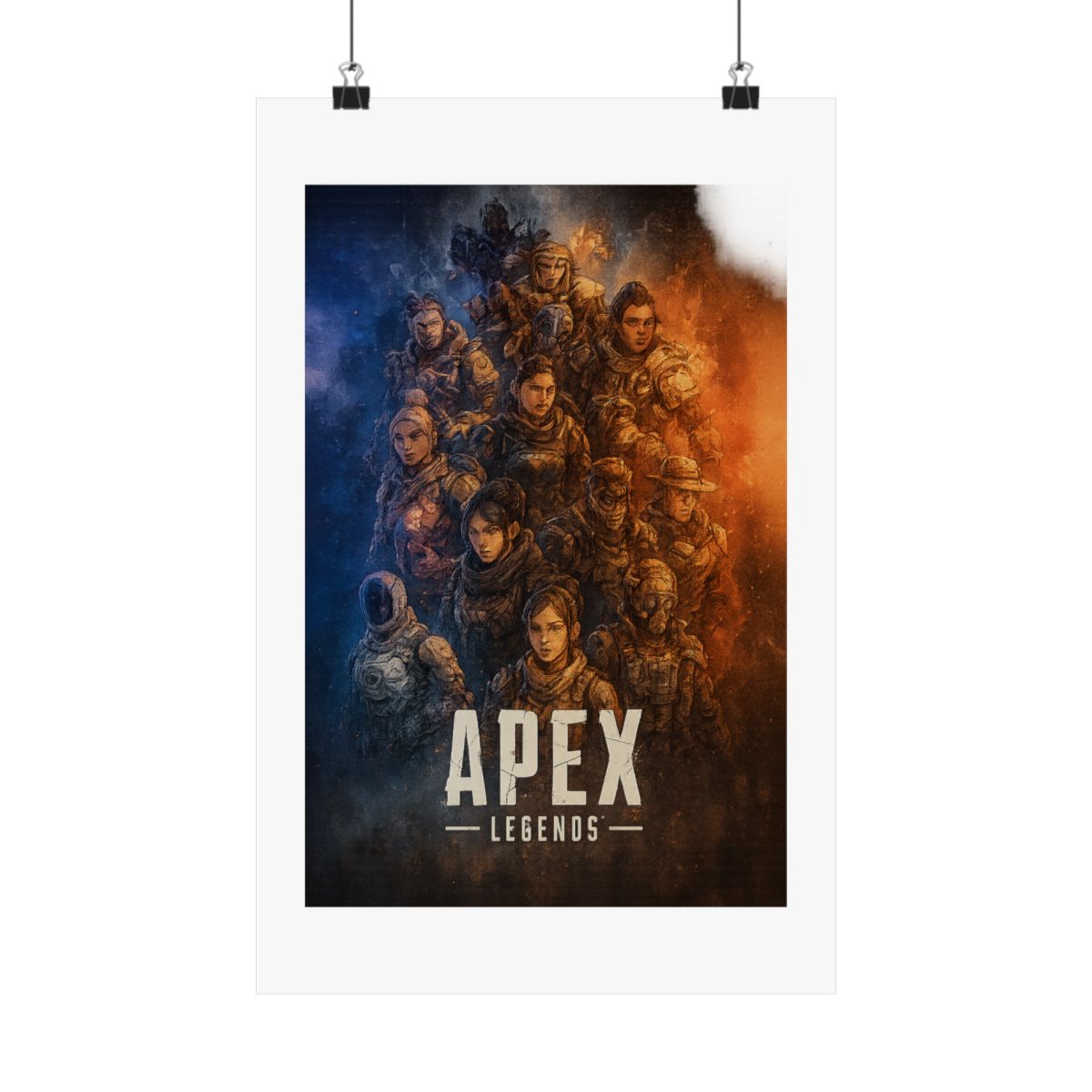 Apex Legends Battle Poster | Dynamic Wall Art Print - alternate angle 3, merchandise