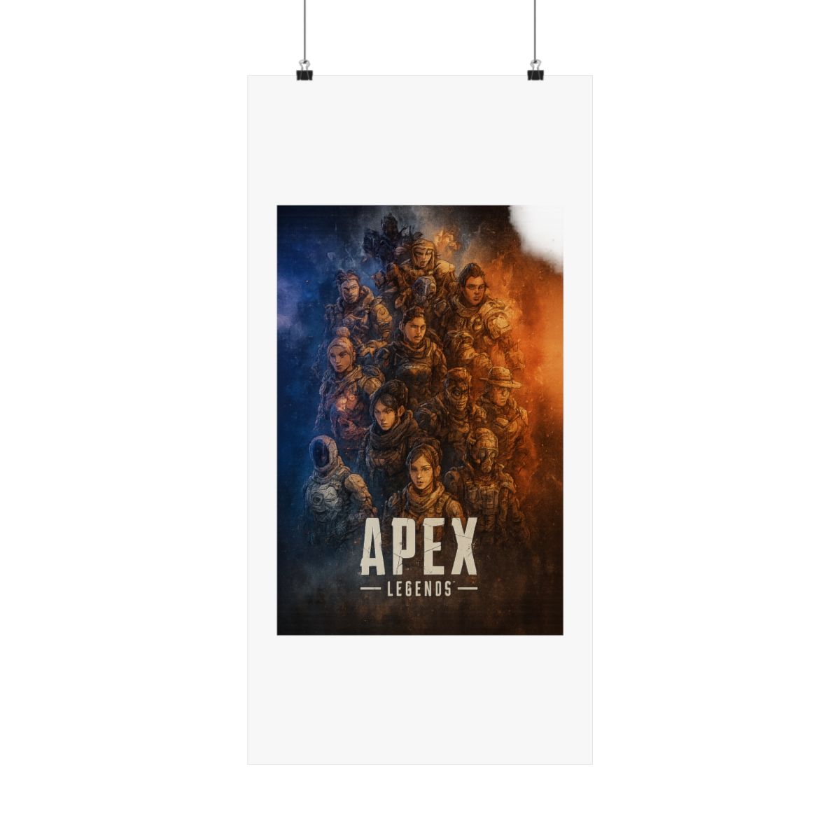 Apex Legends Battle Poster | Dynamic Wall Art Print - alternate angle 1, merchandise