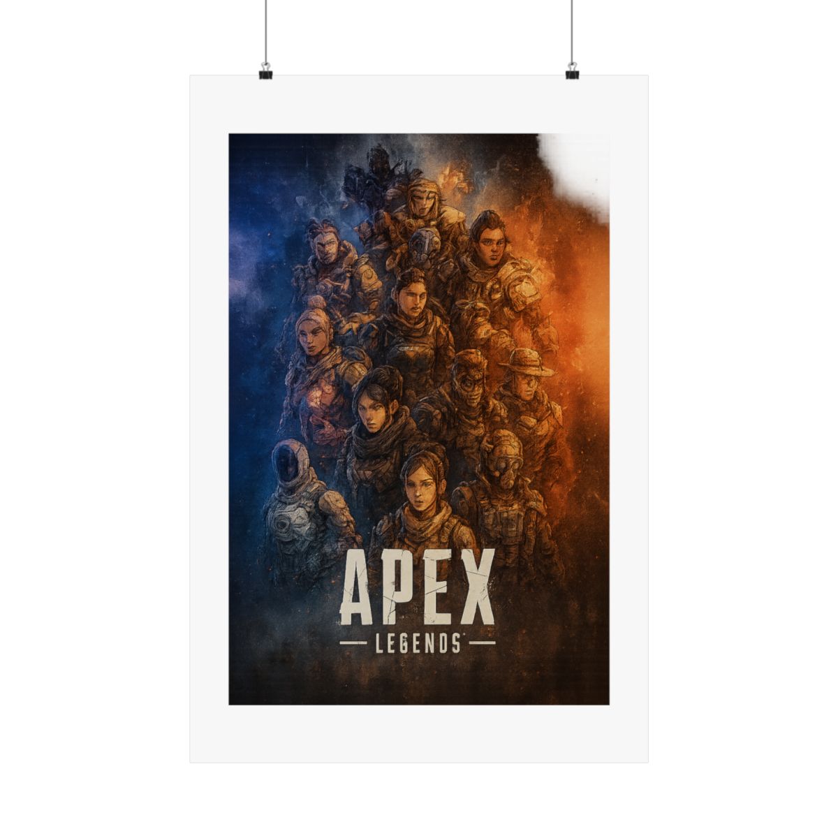 Apex Legends Battle Poster | Dynamic Wall Art Print