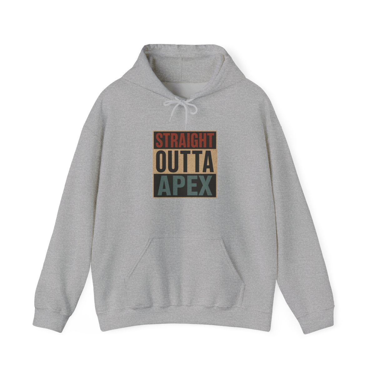 Retro Straight Outta Apex Legends Pullover Hoodie - alternate angle 5, merchandise