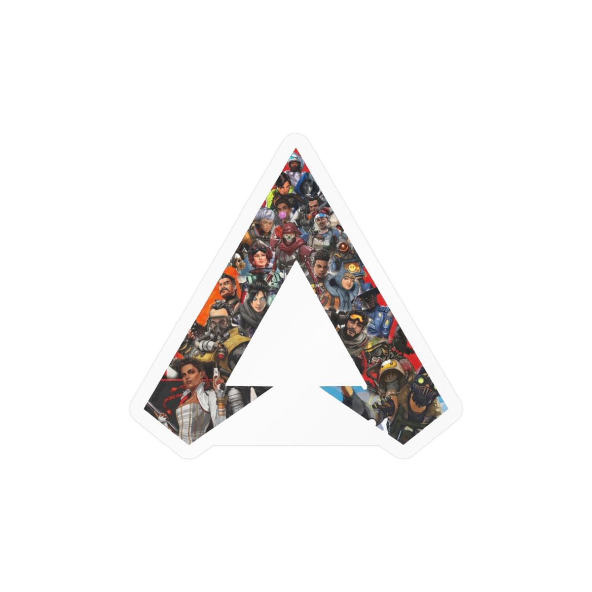 Apex Legends Bold Battle Royale Stickers | Gamer Vinyl Decals - alternate angle 2, merchandise