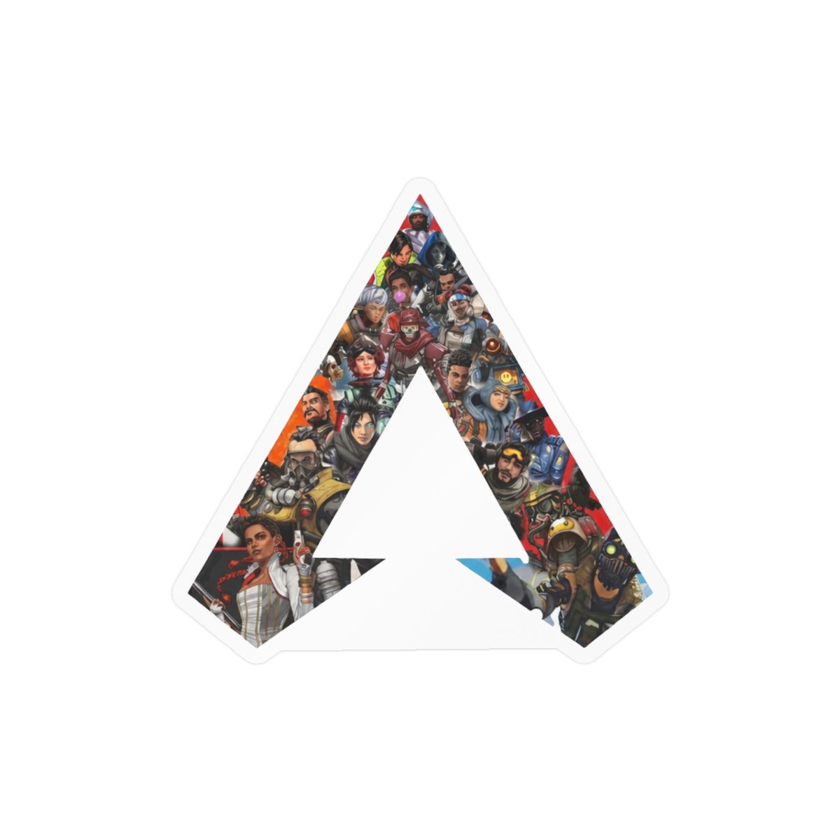 Apex Legends Bold Battle Royale Stickers | Gamer Vinyl Decals - alternate angle 3, merchandise