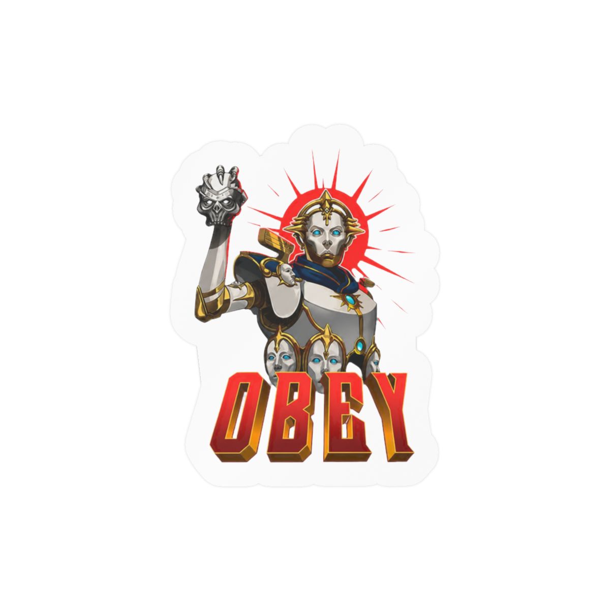 Revenant Obey Apex Legends Sticker | Bold Vinyl Gaming Decal