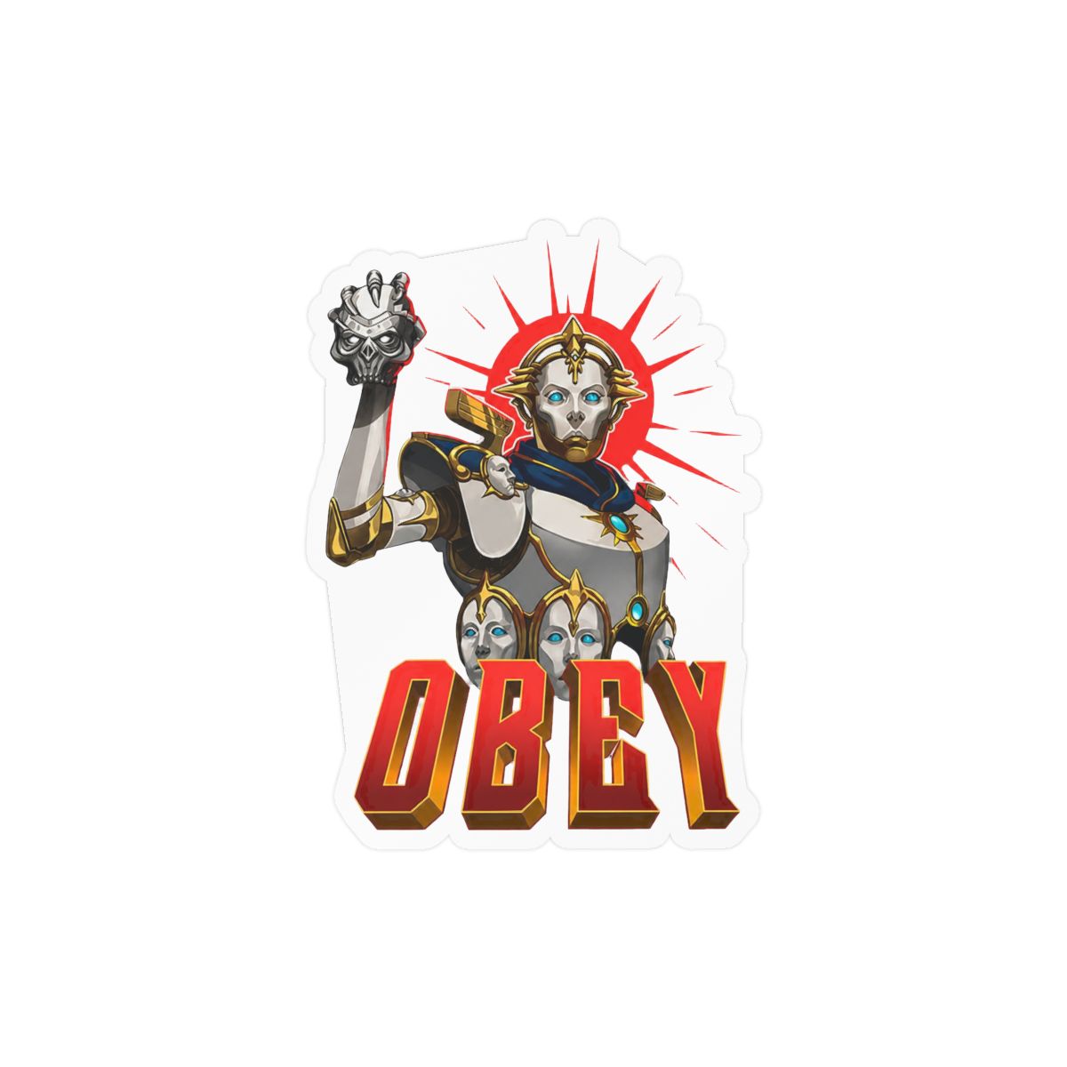 Revenant Obey Apex Legends Sticker | Bold Vinyl Gaming Decal