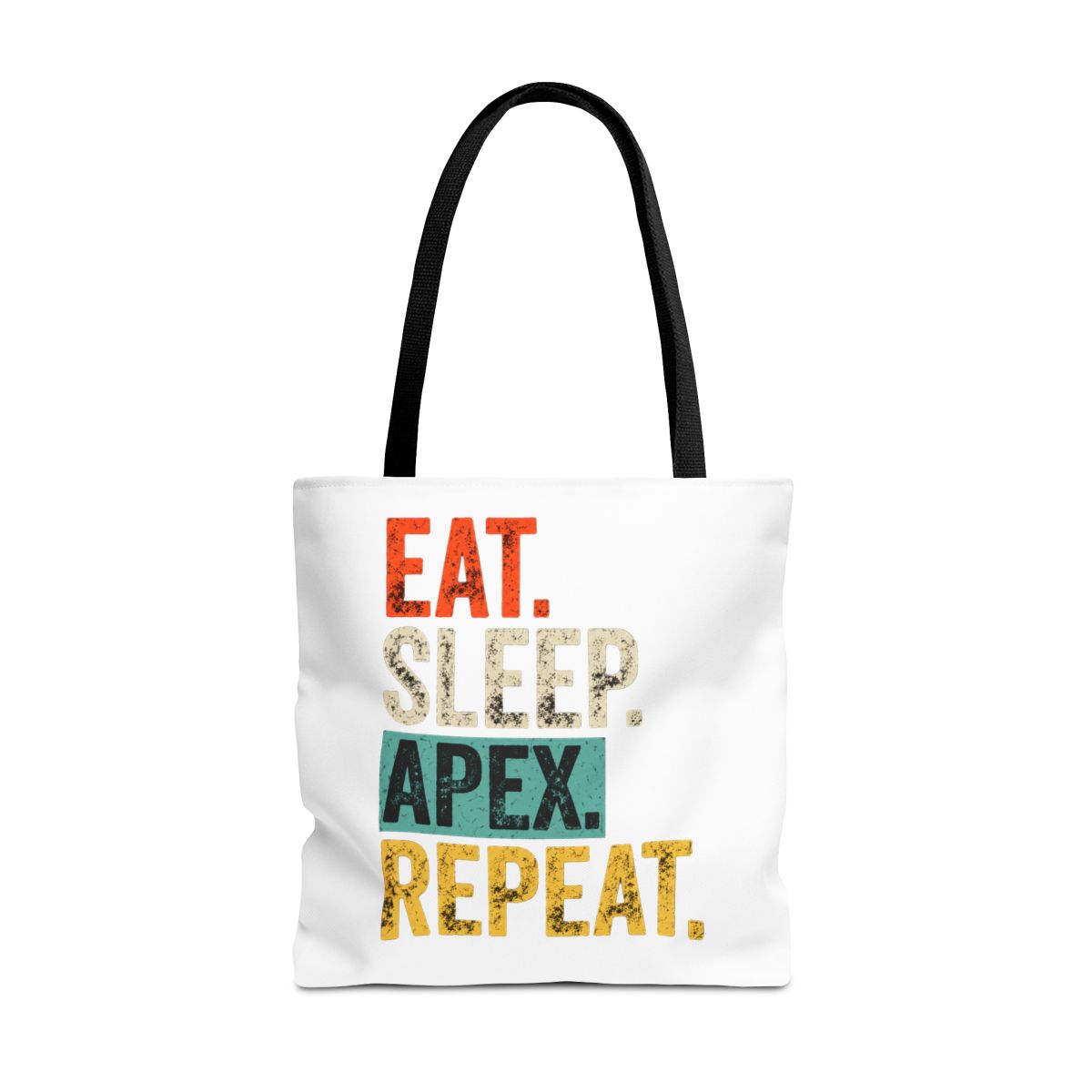 Eat Sleep Apex Legends Repeat Retro Vintage Bags | Gamer Reusable - alternate angle 5, merchandise