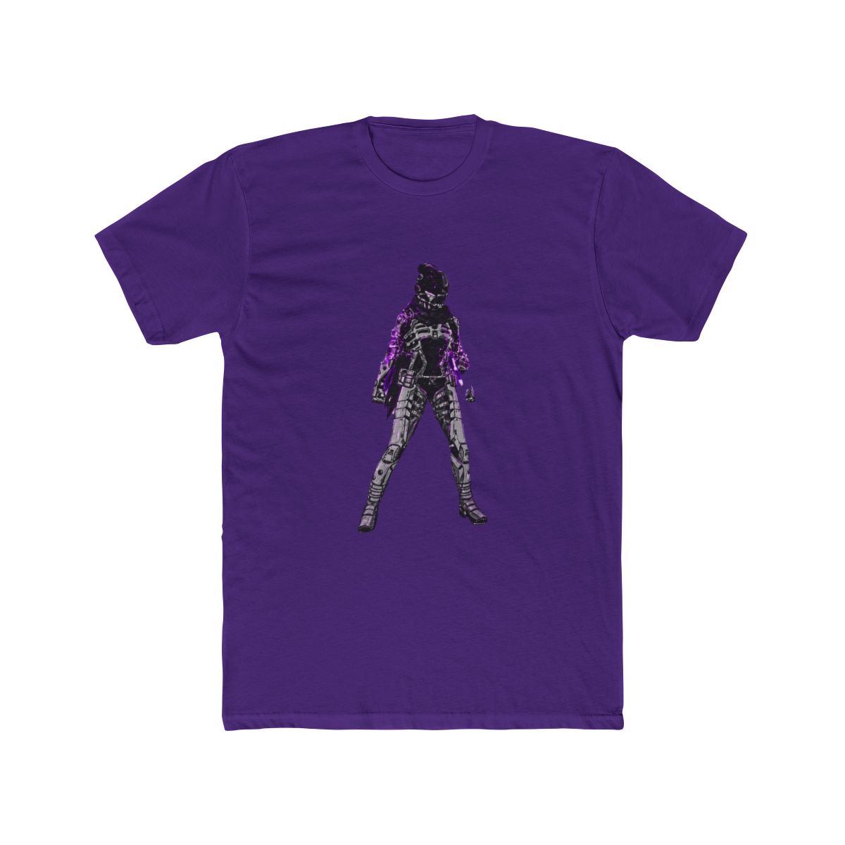 Apex Legends Wraith Void Walker Shattered Purple T Shirt - Gamer Gift - alternate angle 2, merchandise