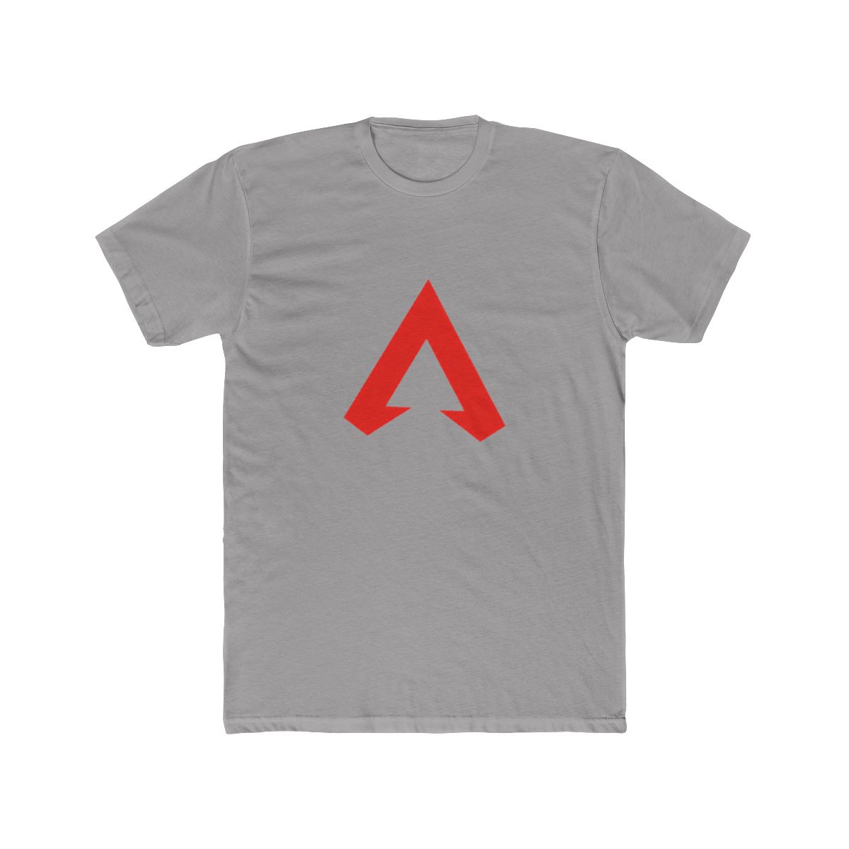 Bold Red A Logo Minimalist T Shirt - Streetwear Conversation Starter - alternate angle 3, merchandise