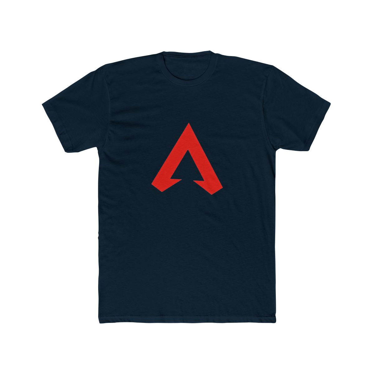 Bold Red A Logo Minimalist T Shirt - Streetwear Conversation Starter