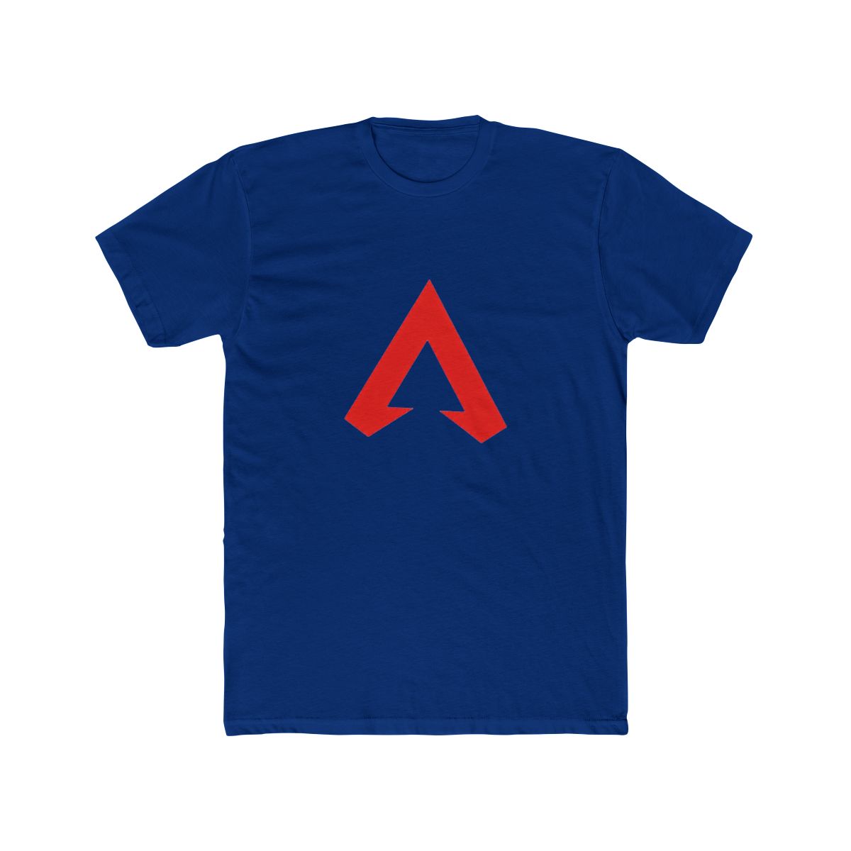 Bold Red A Logo Minimalist T Shirt - Streetwear Conversation Starter - alternate angle 2, merchandise