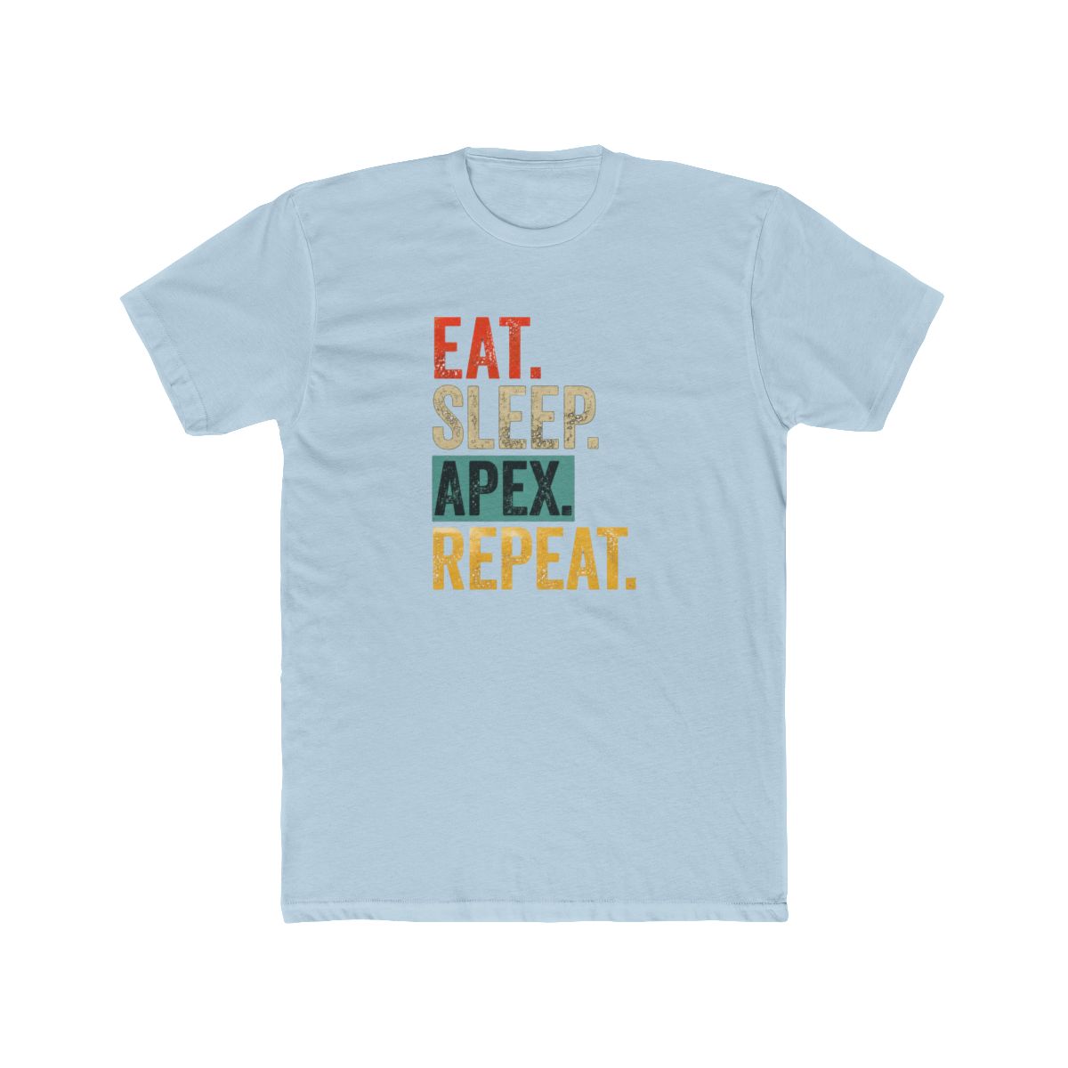Eat sleep apex legends repeat retro vintage - alternate angle 3, merchandise