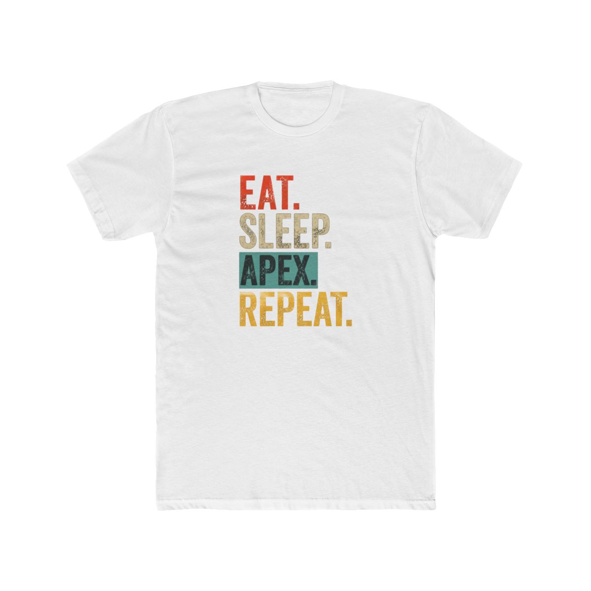 Eat sleep apex legends repeat retro vintage - alternate angle 4, merchandise