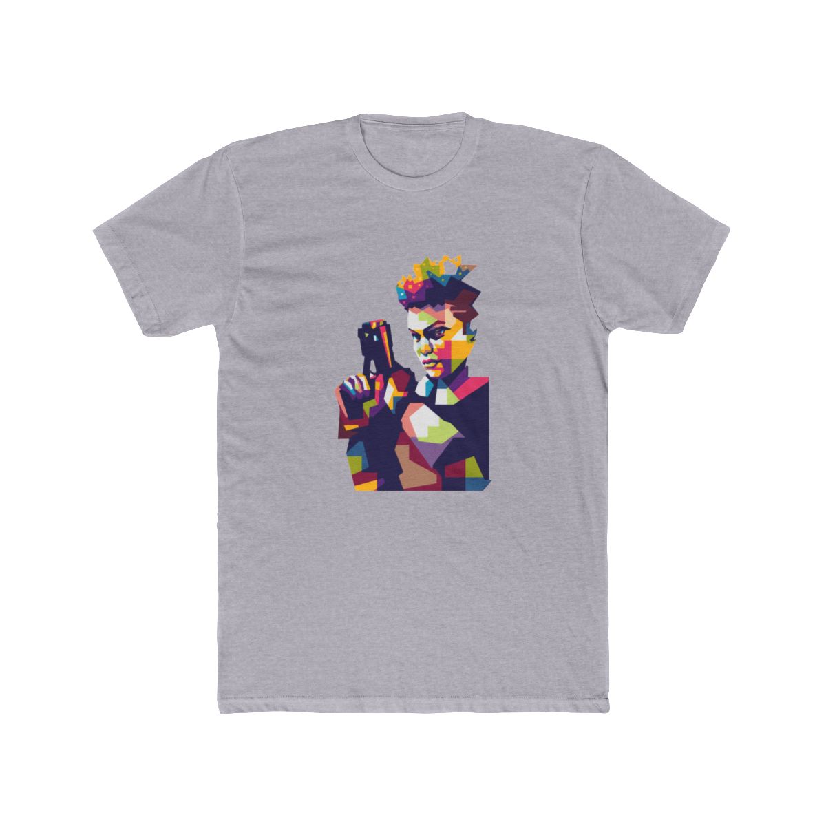 Apex Legends Bangalore Geometric art T Shirt T Shirt - alternate angle 3, merchandise