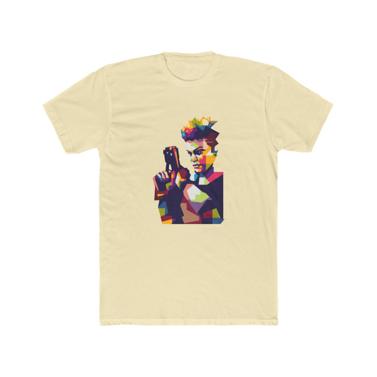 Apex Legends Bangalore Geometric art T Shirt T Shirt - alternate angle 4, merchandise