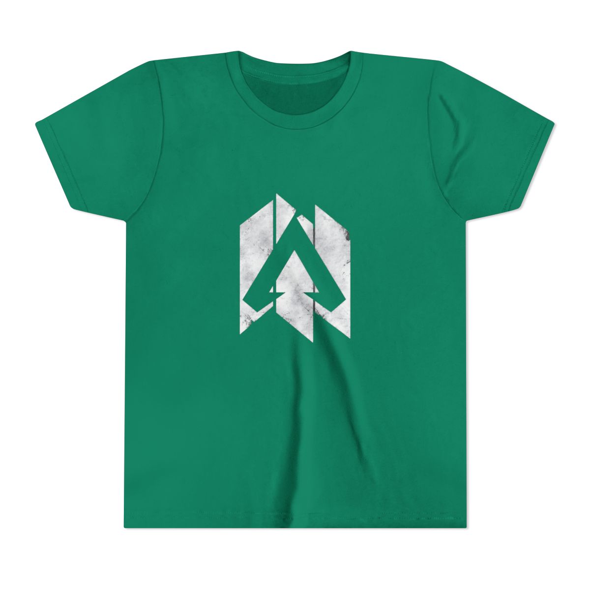 Apex Legends - Banner Logo Distressed White Kids T Shirt - alternate angle 2, merchandise