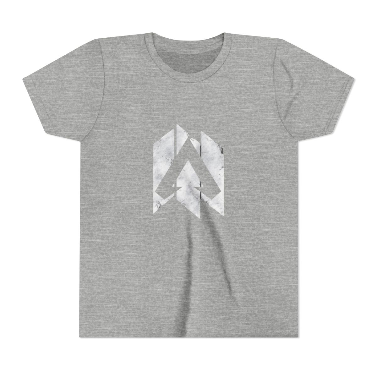 Apex Legends - Banner Logo Distressed White Kids T Shirt - alternate angle 3, merchandise