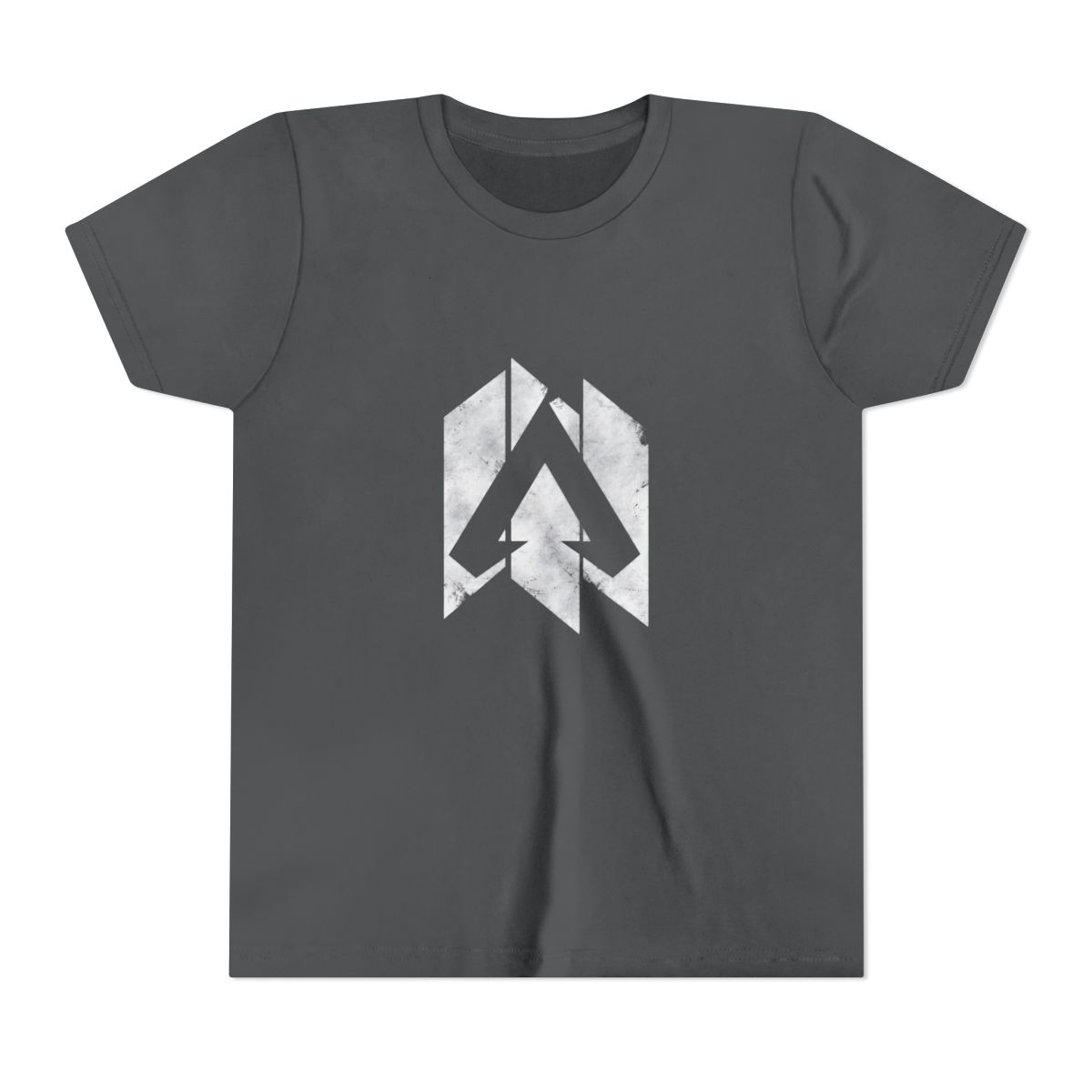 Apex Legends - Banner Logo Distressed White Kids T Shirt - alternate angle 5, merchandise