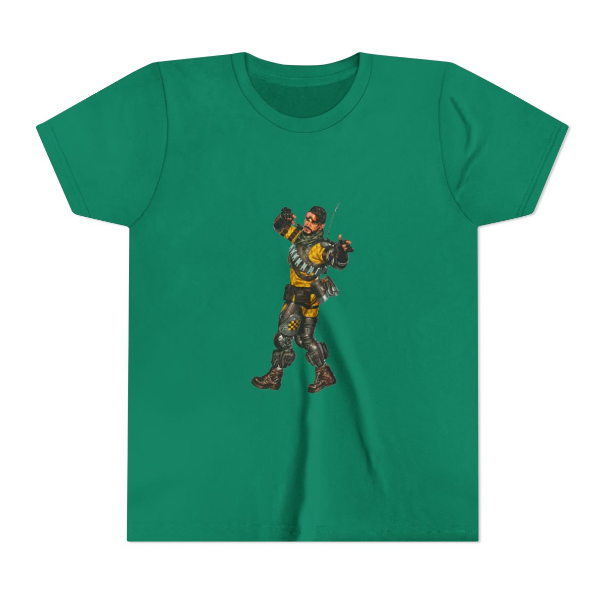 Apex Legends Mirage Kids T Shirt - alternate angle 3, merchandise