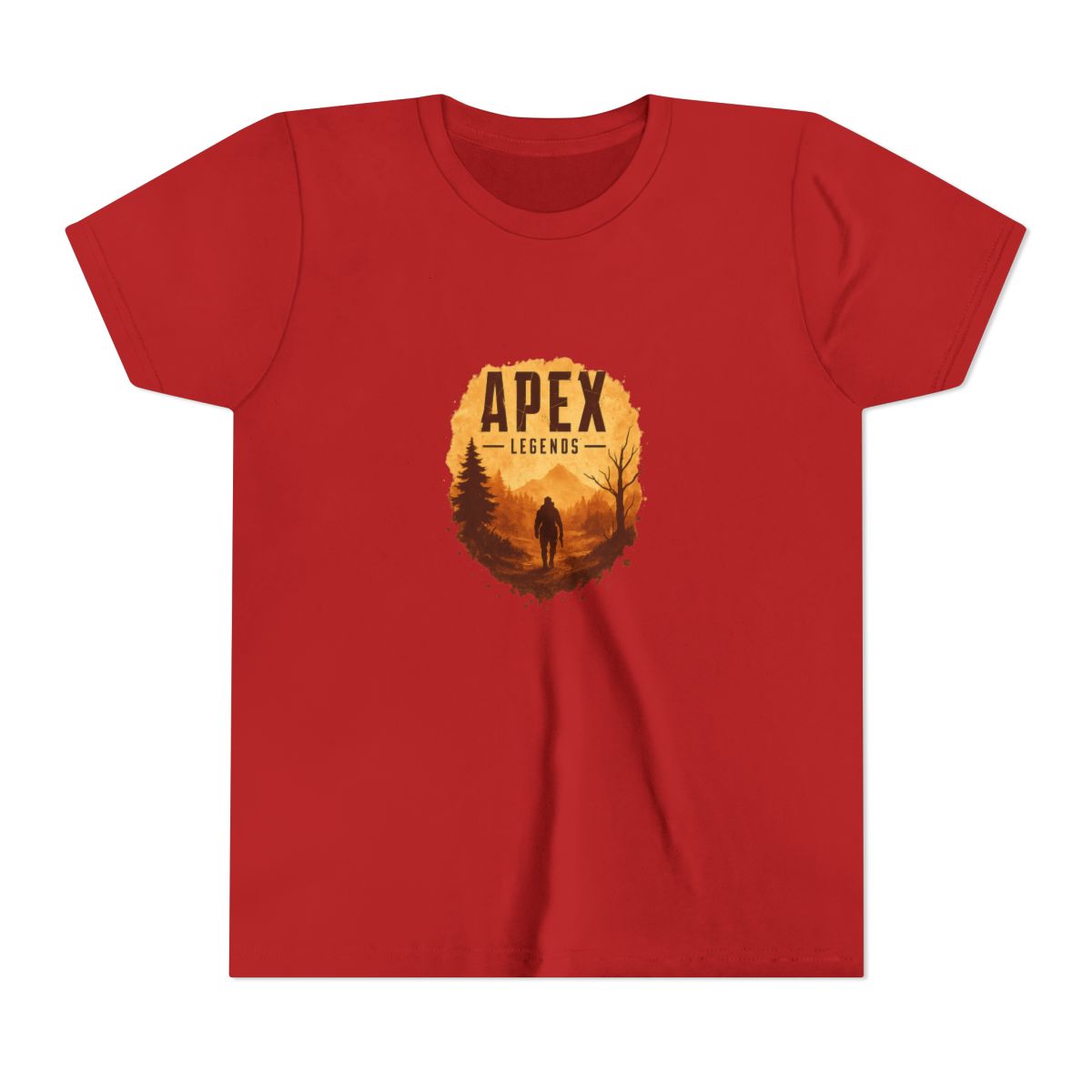 Apex Legends Rolled Sleeve Gamer Kids T-Shirt - alternate angle 5, merchandise