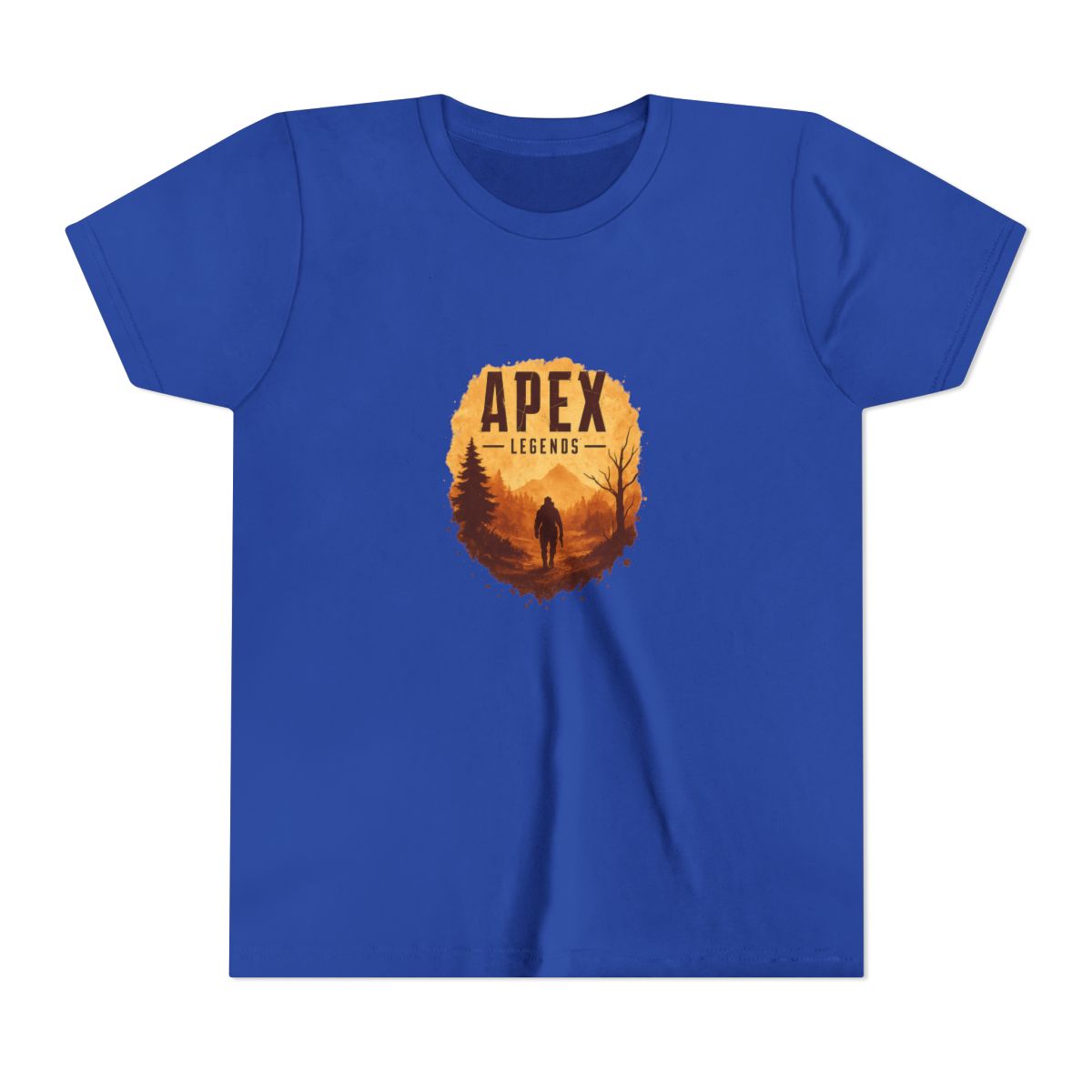 Apex Legends Rolled Sleeve Gamer Kids T-Shirt - alternate angle 3, merchandise