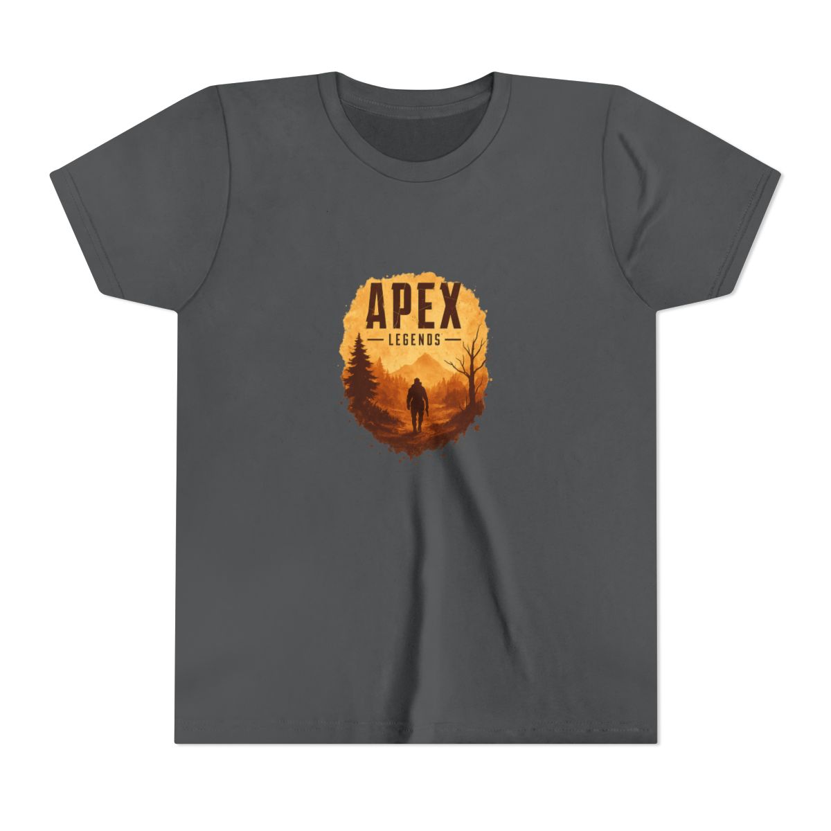 Apex Legends Rolled Sleeve Gamer Kids T-Shirt - alternate angle 4, merchandise