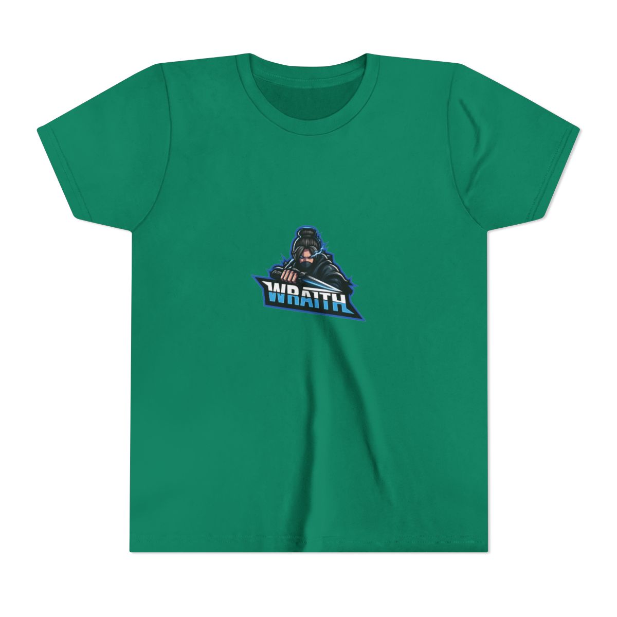 Apex Legends Wraith Mascot Esports logo Kids T Shirt - alternate angle 3, merchandise