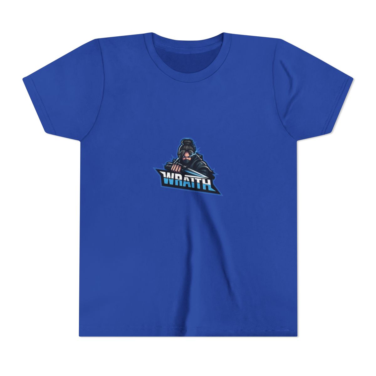 Apex Legends Wraith Mascot Esports logo Kids T Shirt - alternate angle 4, merchandise