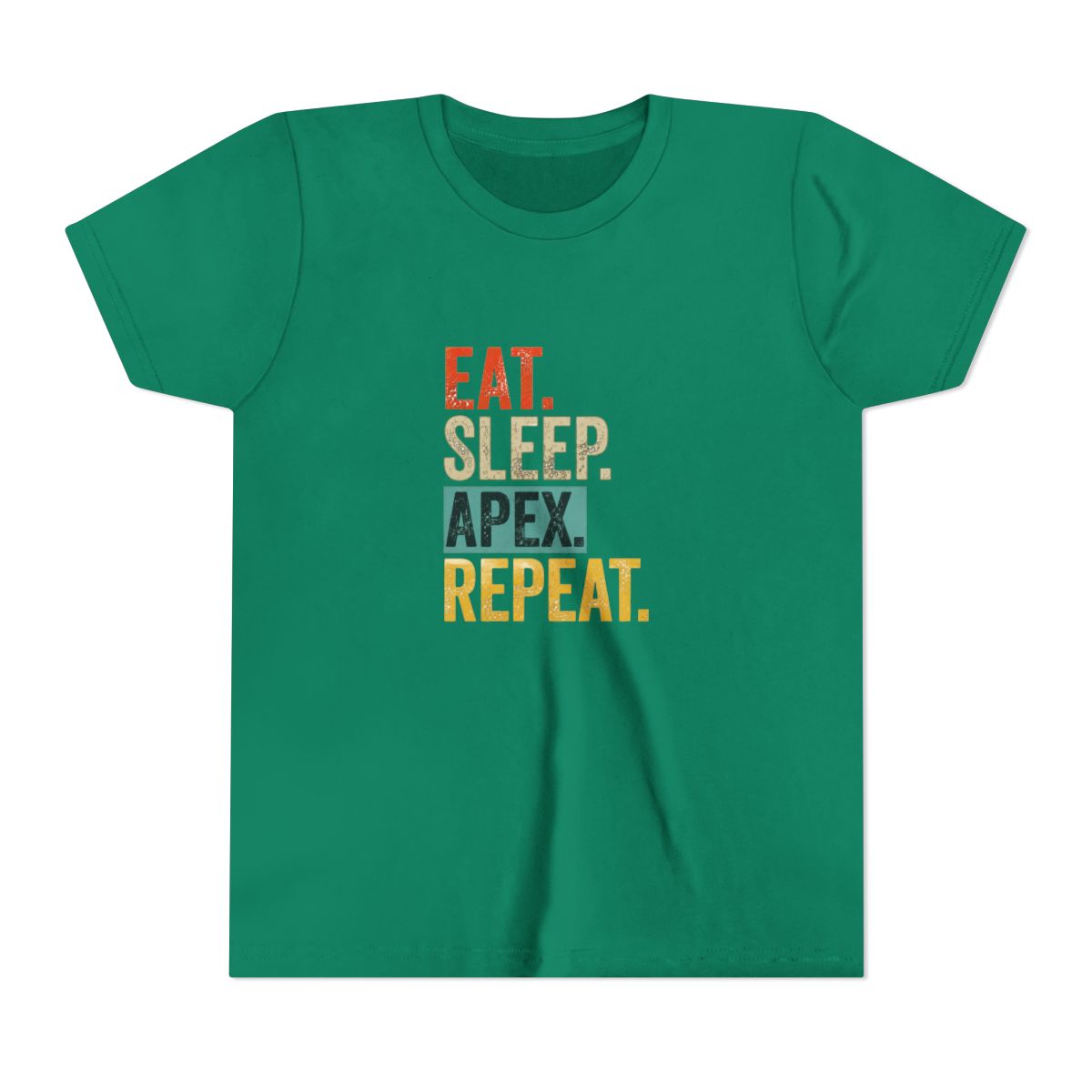 Eat sleep apex legends repeat retro vintage (Kids) - alternate angle 4, merchandise
