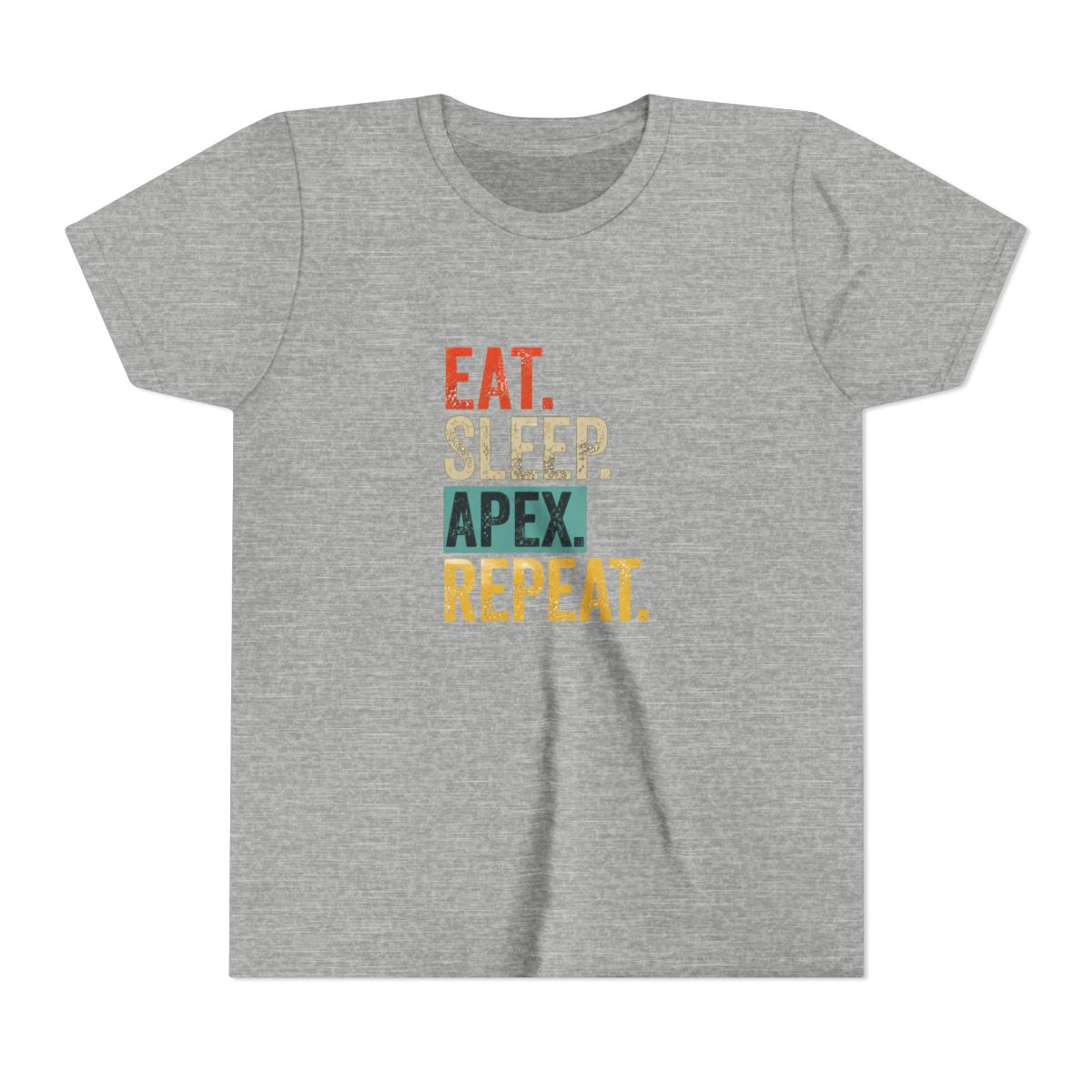 Eat sleep apex legends repeat retro vintage (Kids) - alternate angle 5, merchandise