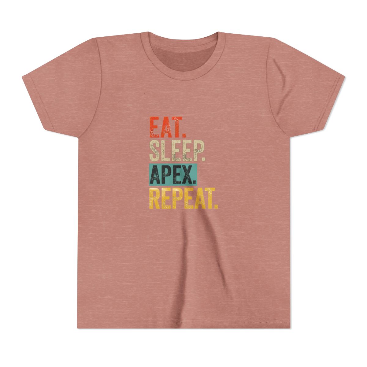 Eat sleep apex legends repeat retro vintage (Kids) - alternate angle 2, merchandise